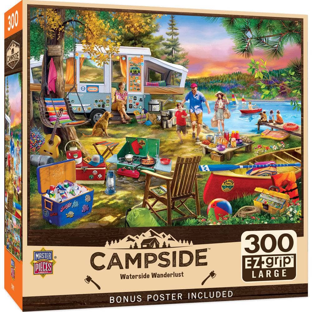 Campside - Waterslide Wanderlust 300 Piece EZ Grip Jigsaw Puzzle