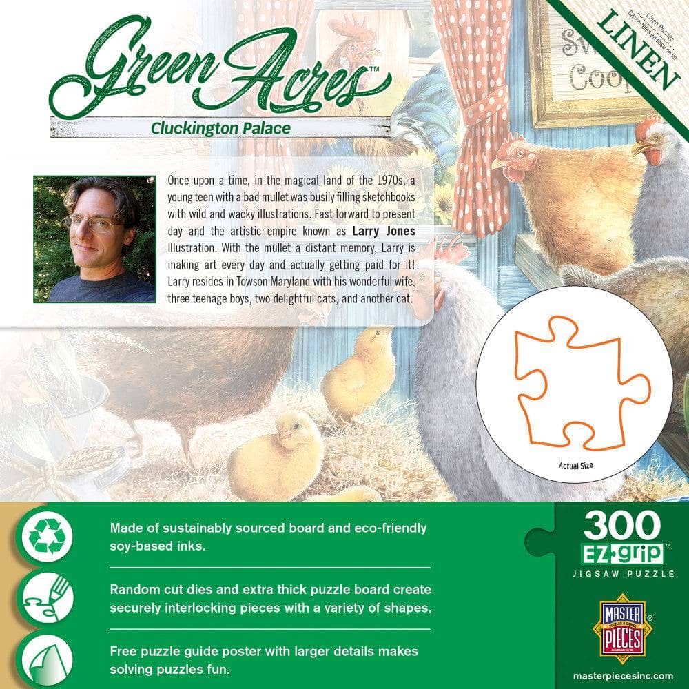 Green Acres - Cluckington Palace 300 Piece EZ Grip Jigsaw Puzzle