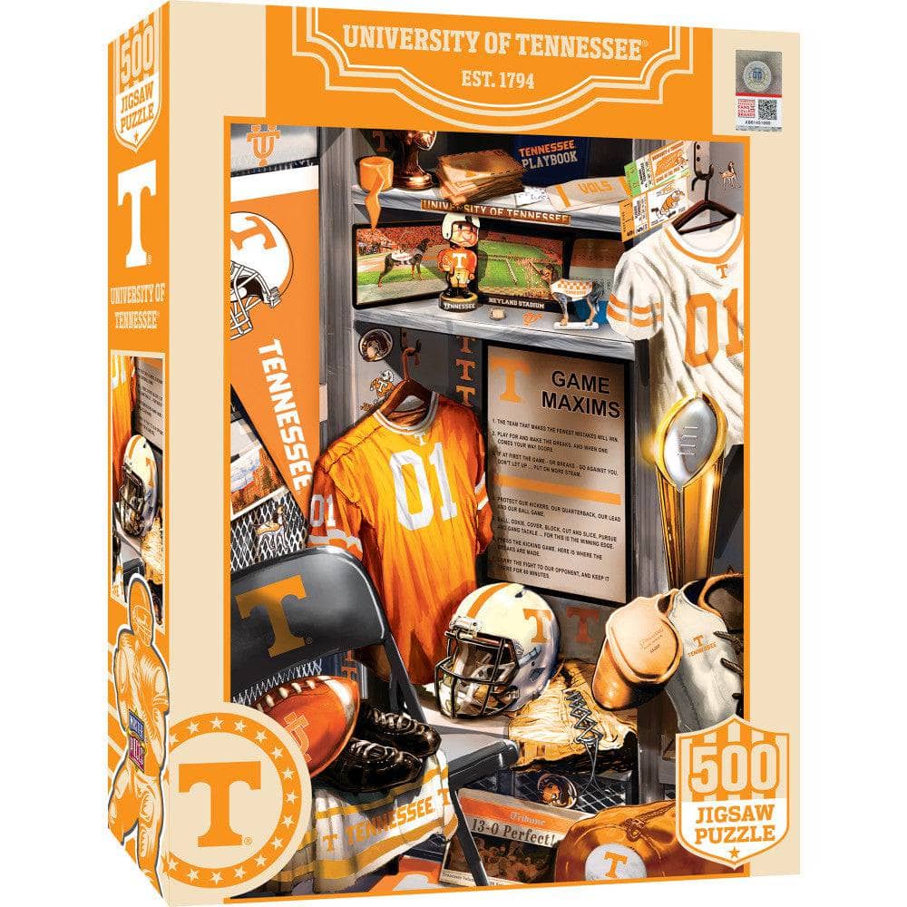 Tennessee Volunteers - Locker Room 500 Piece Jigsaw Puzzle
