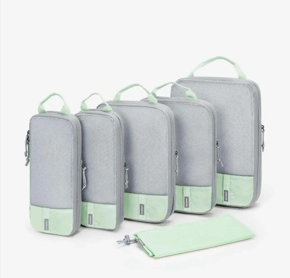 Compression Packing Cube 6 Piece Set by Bagsmart