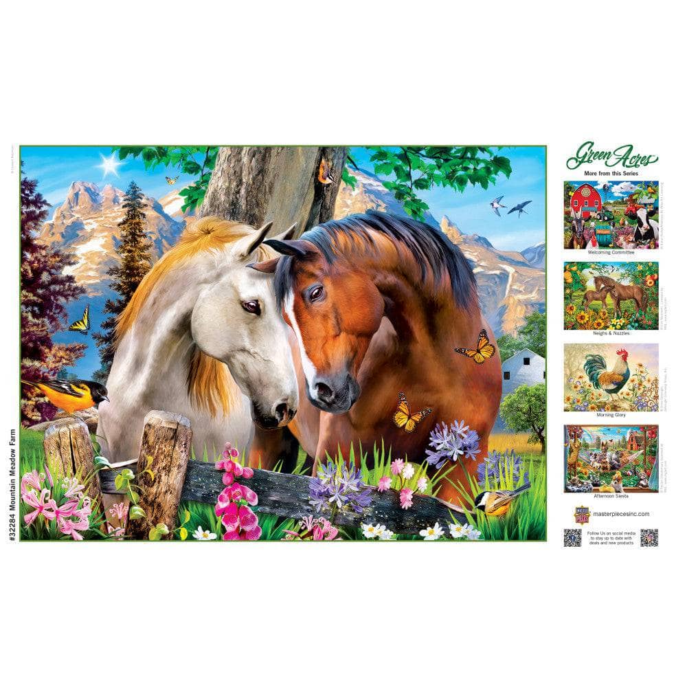Green Acres - Mountain Meadow Farm 300 Piece EZ Grip Jigsaw Puzzle