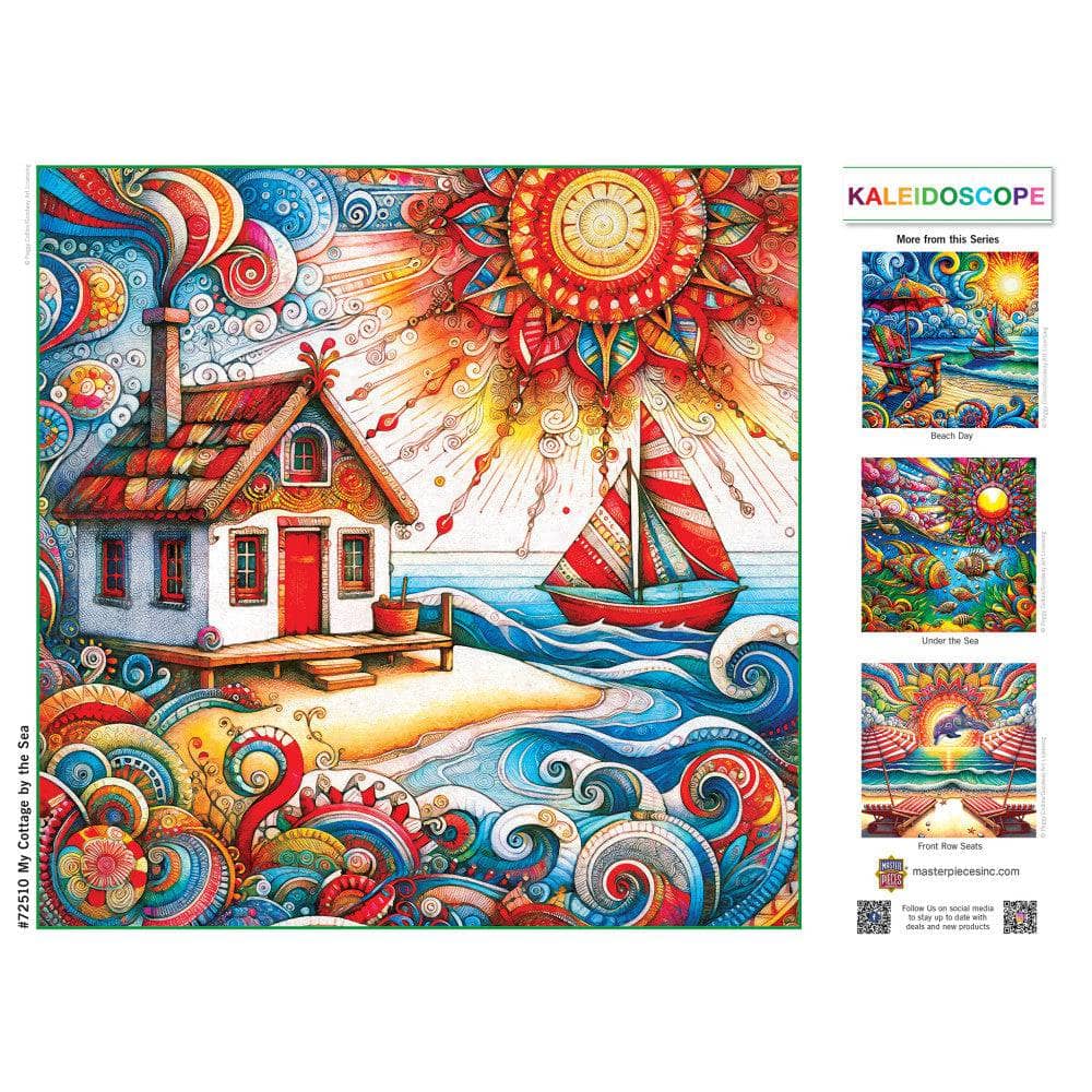 Kaleidoscope - My Cottage by the Sea 1000 Piece Jigsaw Puzzle