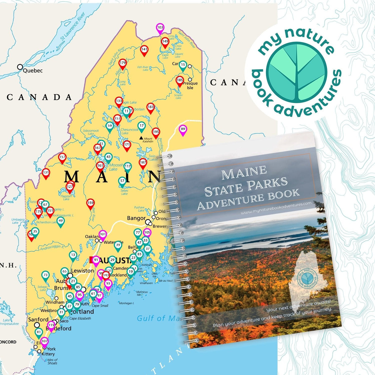 Maine State Parks - Adventure Planning Journal