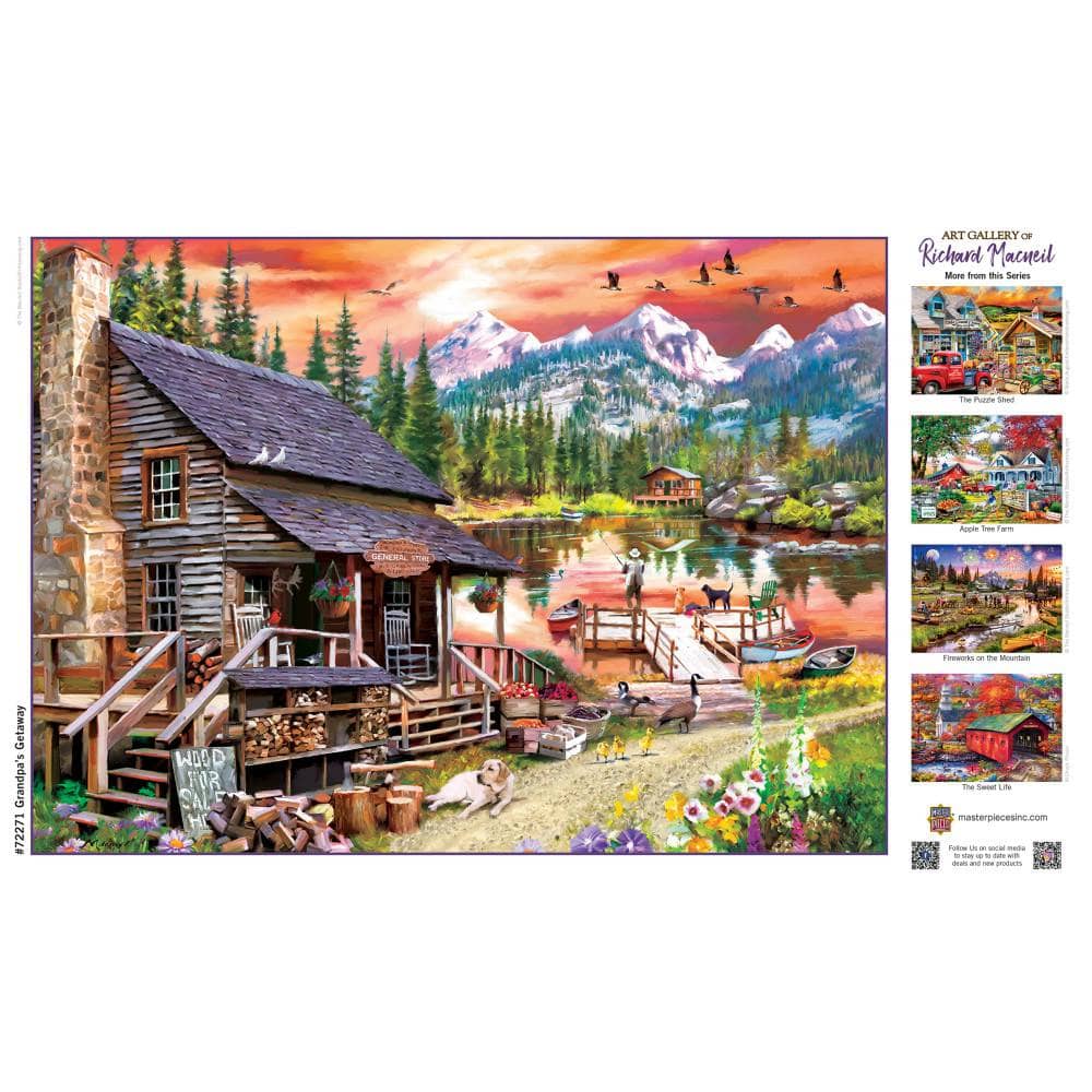 Art Gallery - Grandpa's Getaway 1000 Piece Jigsaw Puzzle