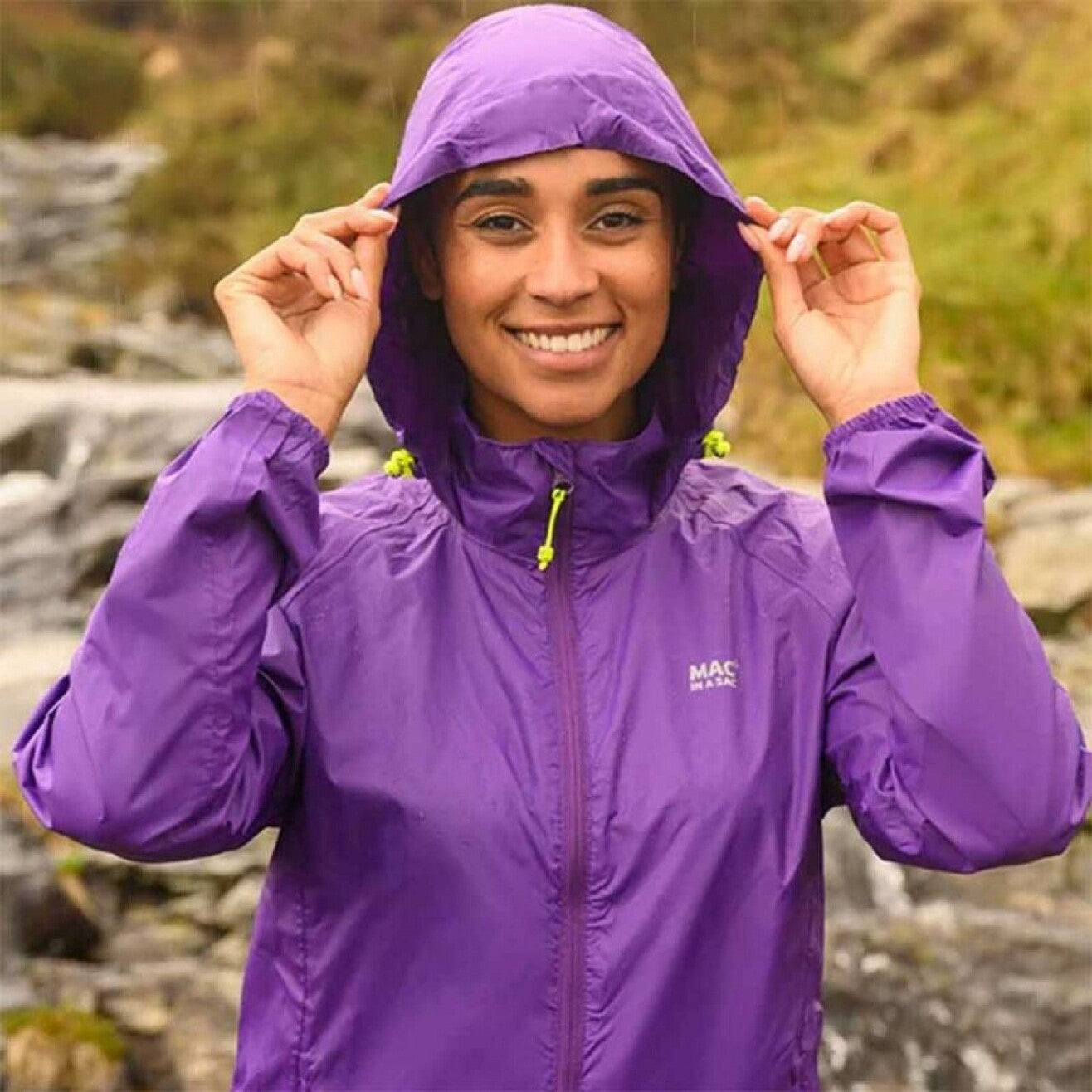 Purple/Purple (New Color) Mac-In-A -Sac Origin Rain Coat