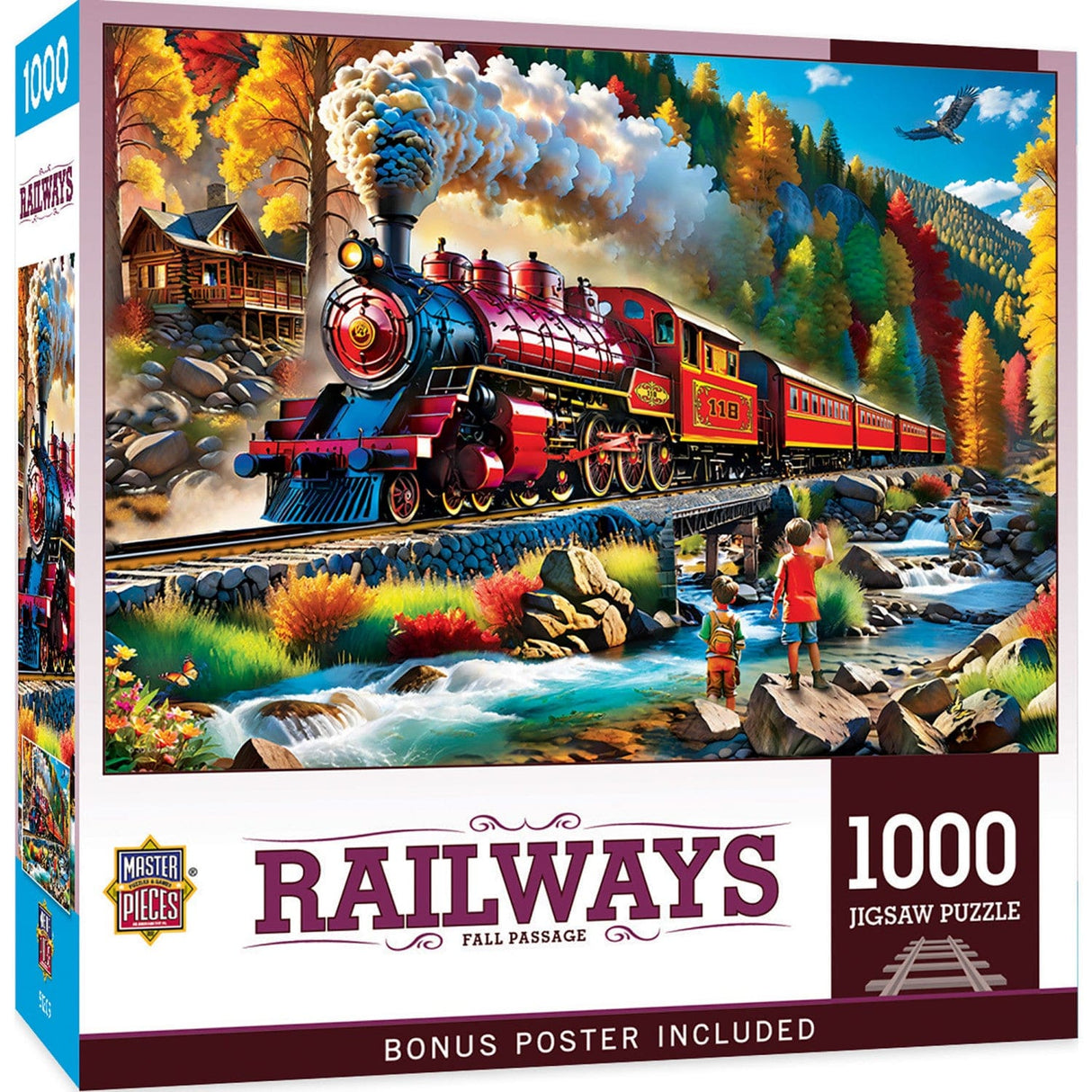 Railways - Fall Passage 1000 Piece Jigsaw Puzzle