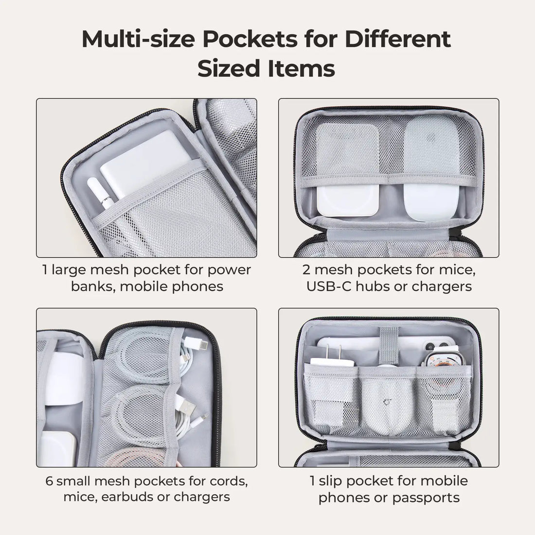 Pomona Electronic Organizer Pro by Bagsmart