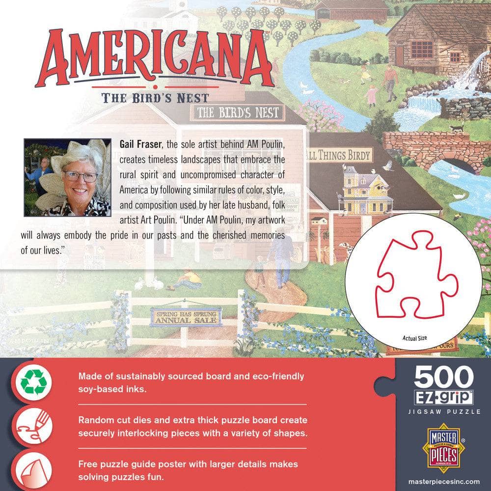 Americana - The Bird's Nest 500 Piece EZ Grip Jigsaw Puzzle