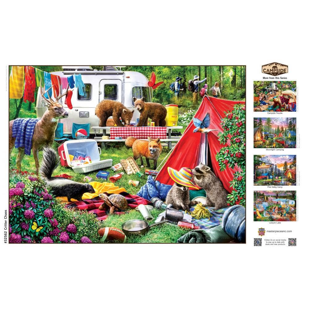 Campside - Critter Chaos 300 Piece EZ Grip Jigsaw Puzzle