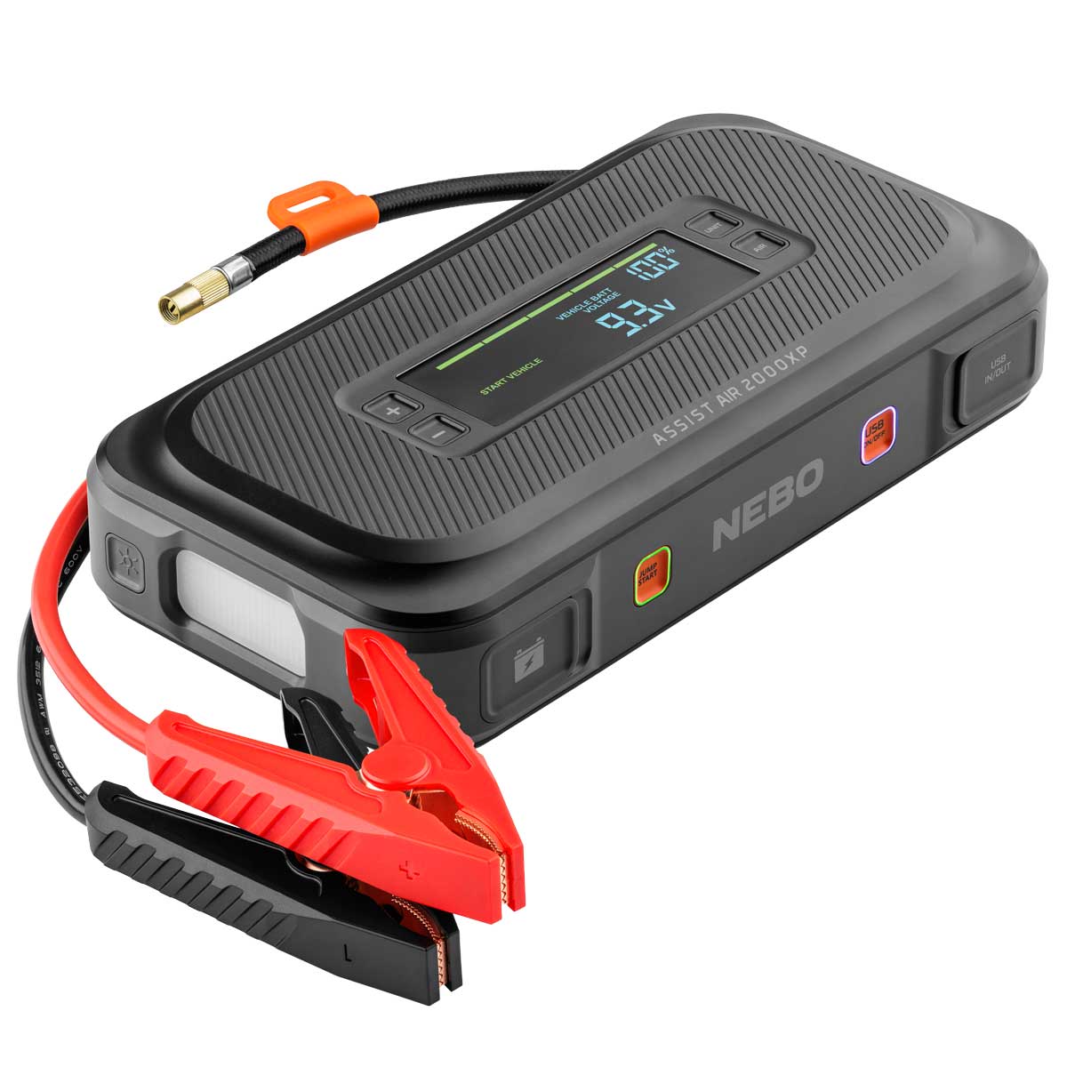 Nebo Assist Air 2000XP jump starter and air compressor