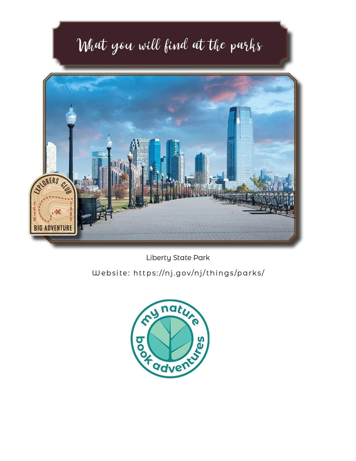 New Jersey State Parks - Adventure Planning Journal