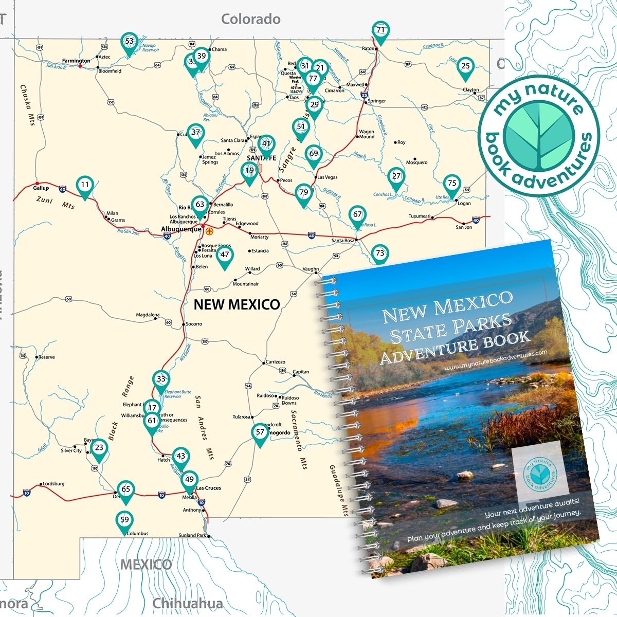 New Mexico State Parks - Adventure Planning Journal