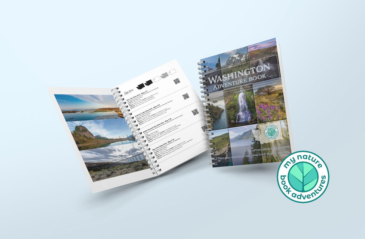 New - Washington State Parks - Adventure Book