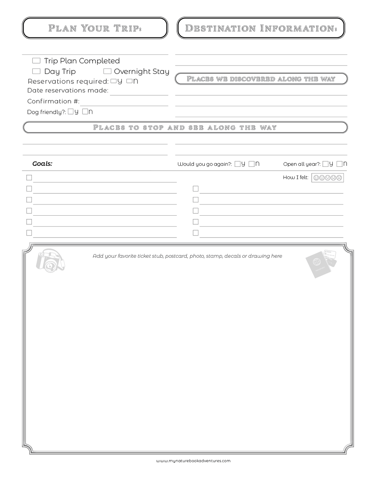 New - Washington State Parks - Adventure Book