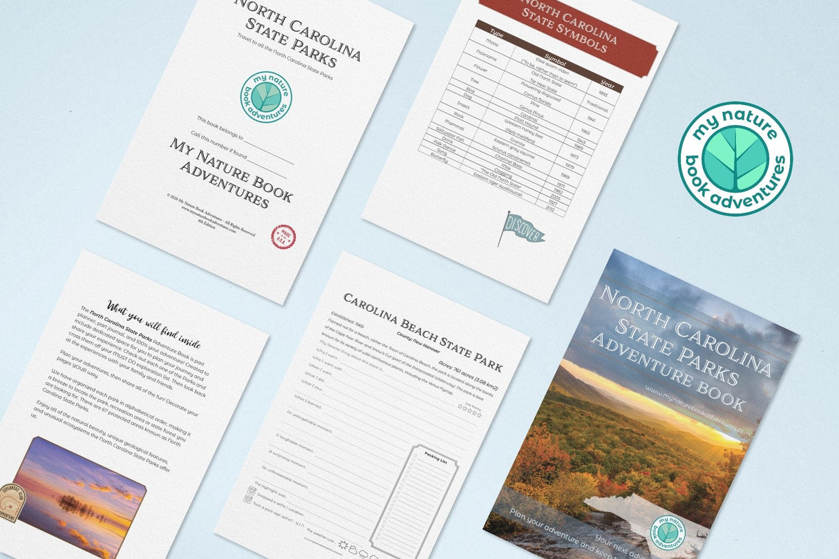 North Carolina State Parks - Adventure Planning Journal