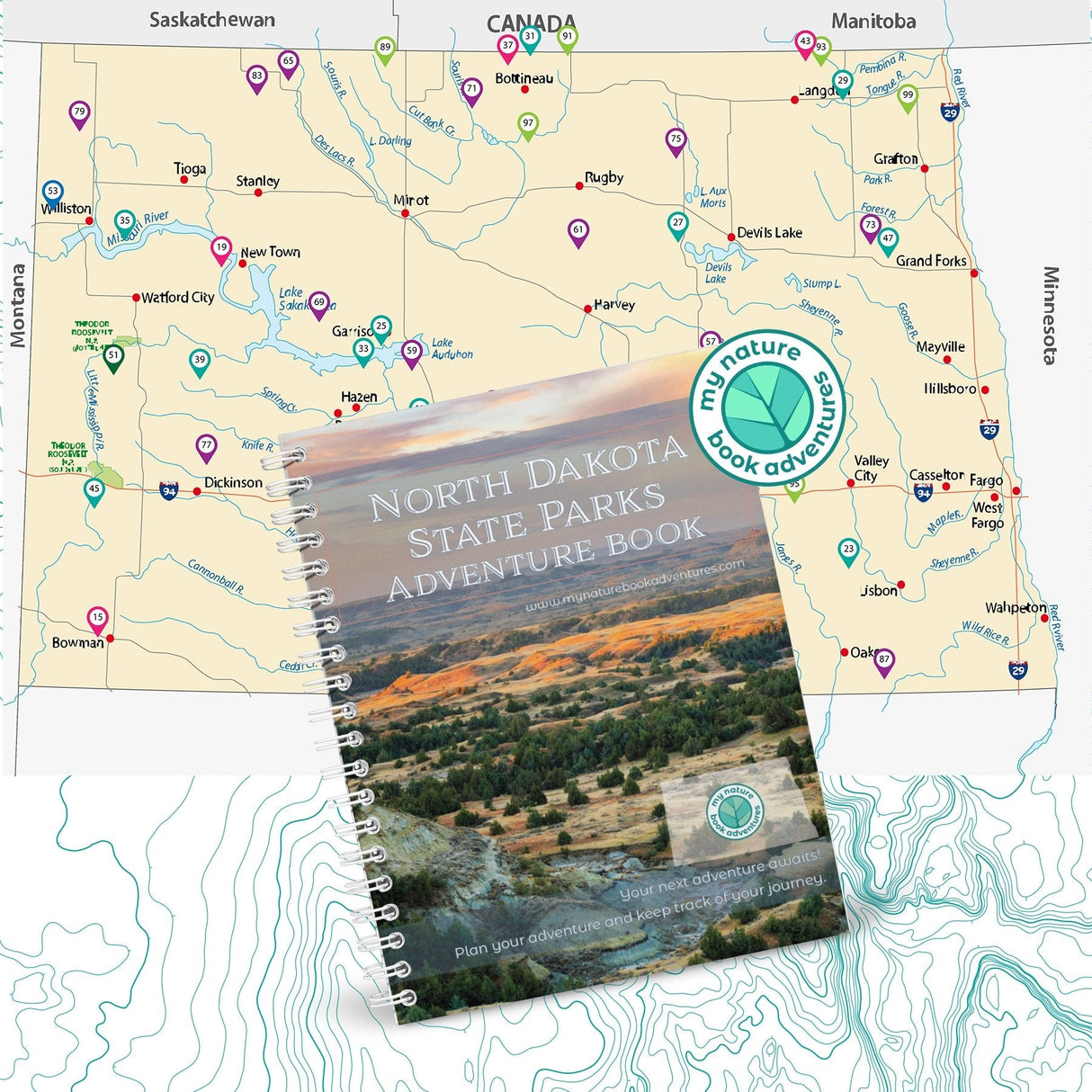 North Dakota State Parks - Adventure Planning Journal