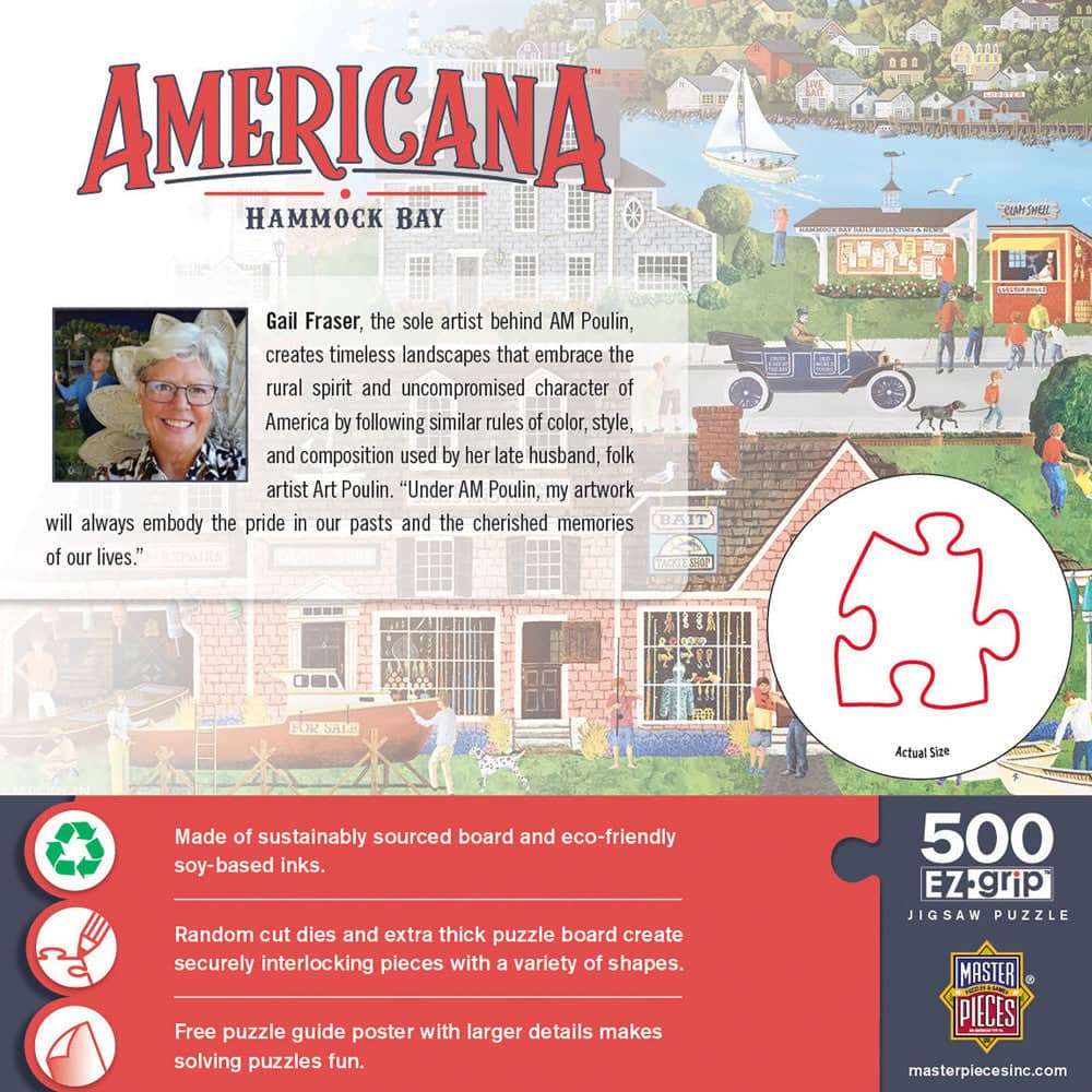 Americana - Hammock Bay 500 Piece EZ Grip Jigsaw Puzzle