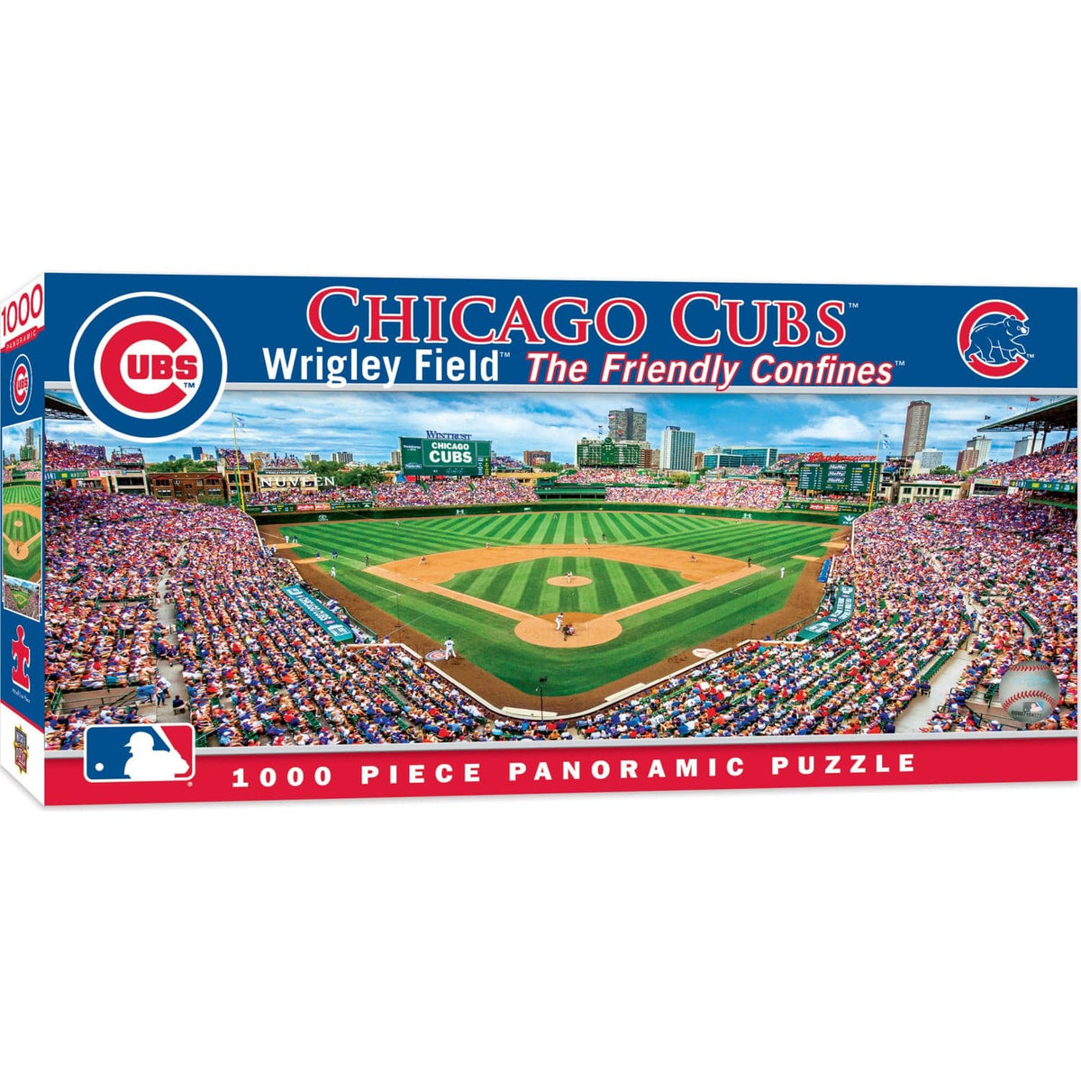 Chicago Cubs - 1000 Piece Panoramic Jigsaw Puzzle