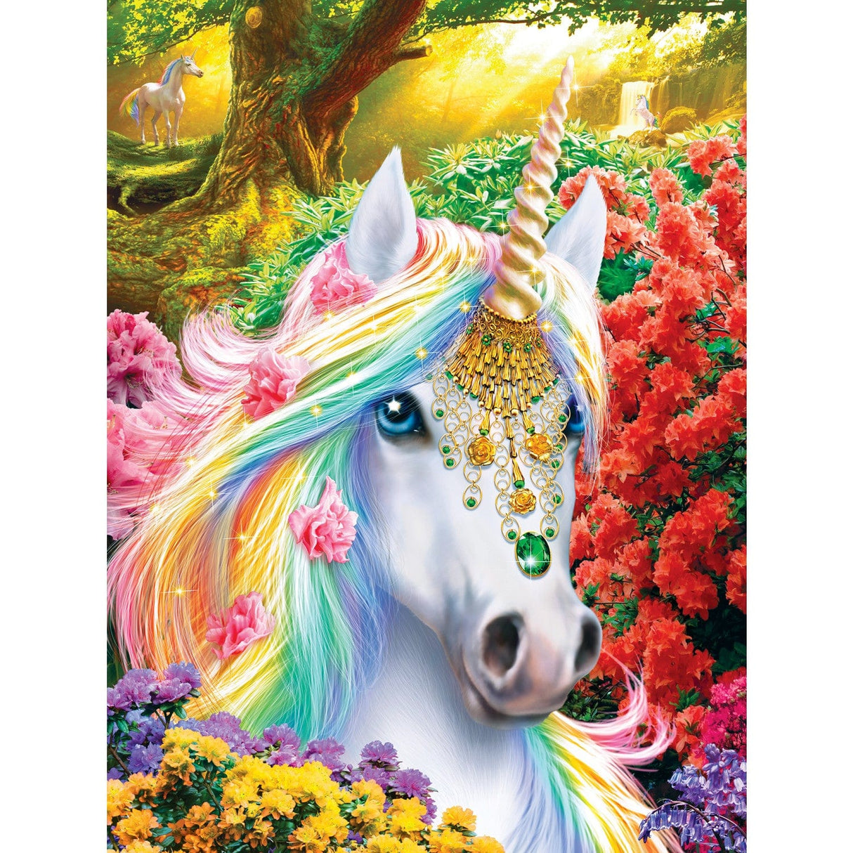 Glow in the Dark - Her Majesty's Jewels 300 Piece EZ Grip Jigsaw Puzzle