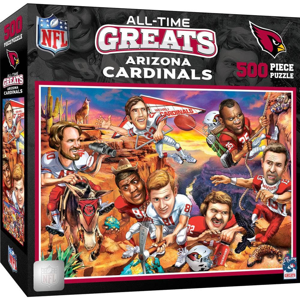 Arizona Cardinals - All-Time Greats 500 Piece Jigsaw Puzzle