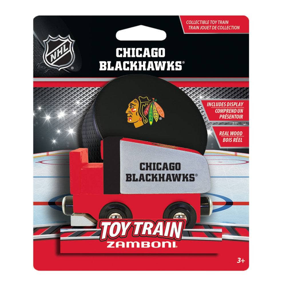 Chicago Blackhawks Toy Zamboni Train Engine