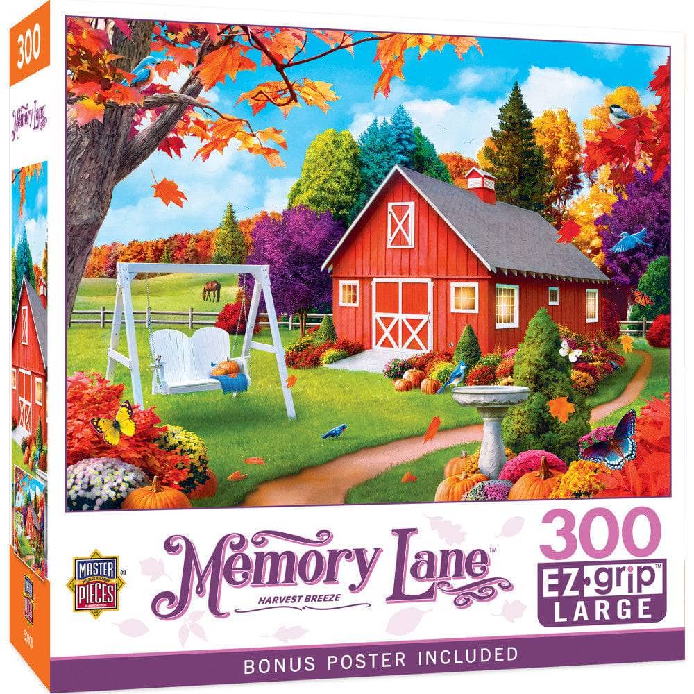Memory Lane - Harvest Breeze 300 Piece EZ Grip Jigsaw Puzzle