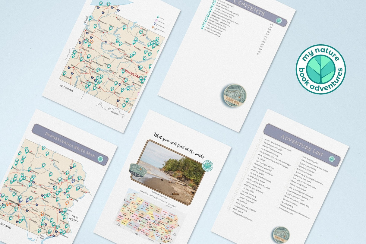 Pennsylvania State Parks - Adventure Planning Journal