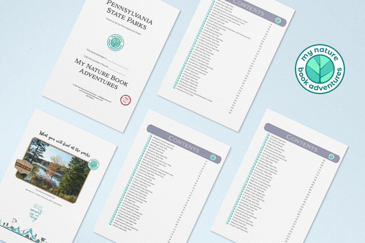 Pennsylvania State Parks - Adventure Planning Journal