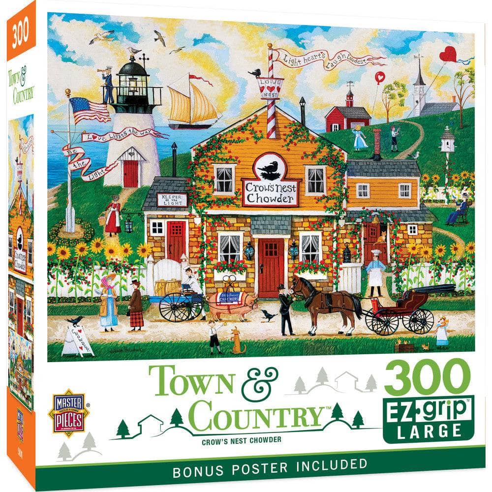 Town & Country - Crow's Nest Chowder 300 Piece EZ Grip Jigsaw Puzzle