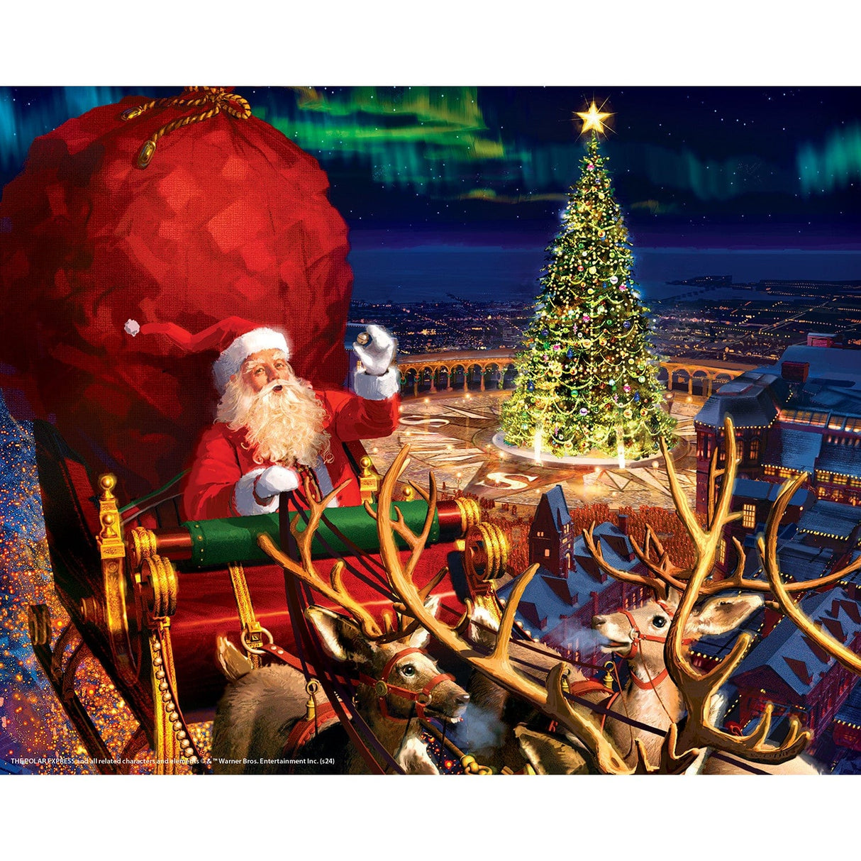 The Polar Express 100 Piece Jigsaw Puzzles 4-Pack