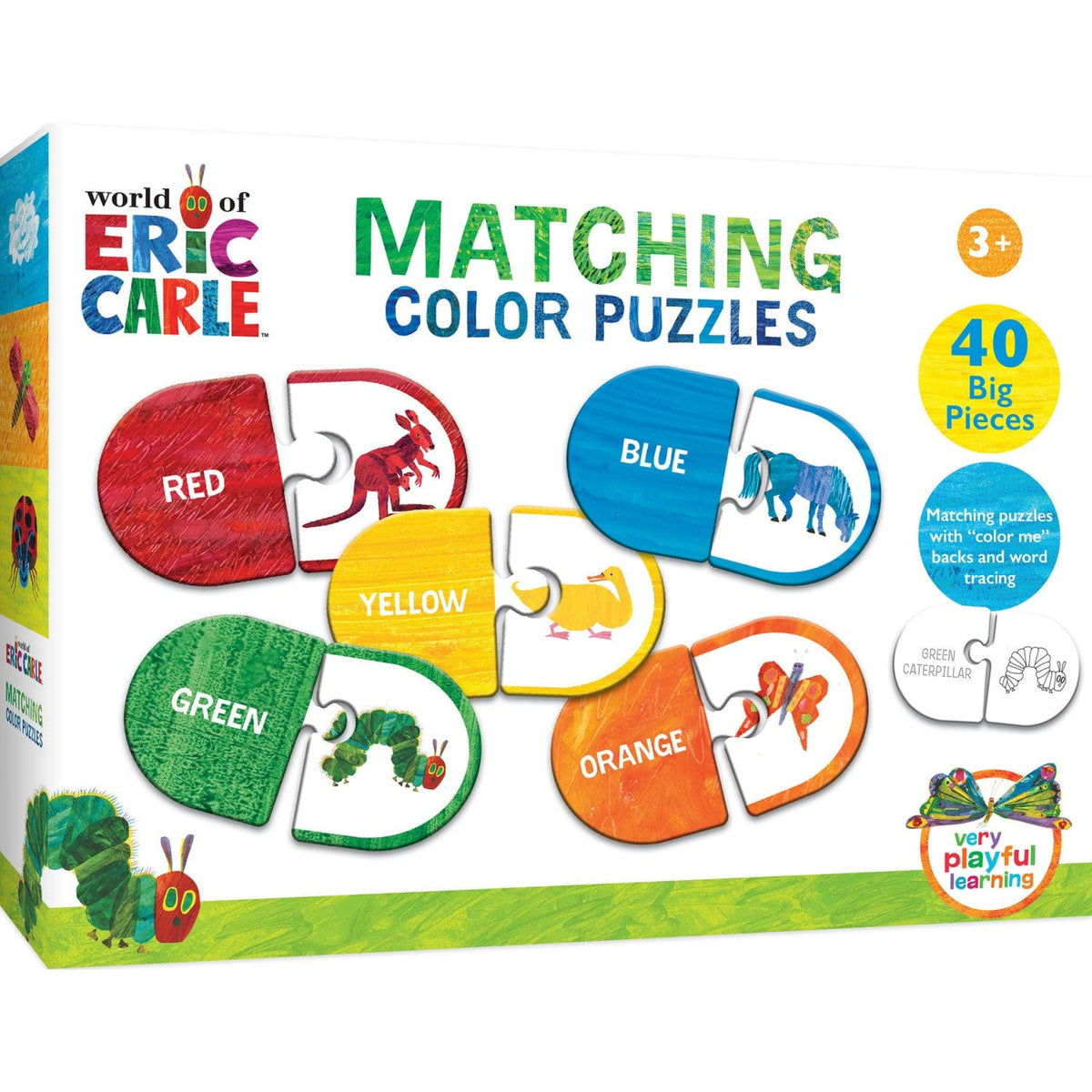 Eric Carle - Matching Color Jigsaw Puzzles