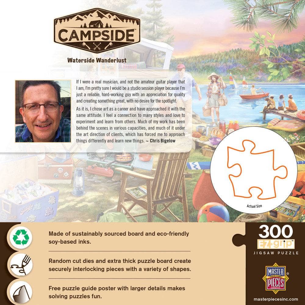 Campside - Waterslide Wanderlust 300 Piece EZ Grip Jigsaw Puzzle