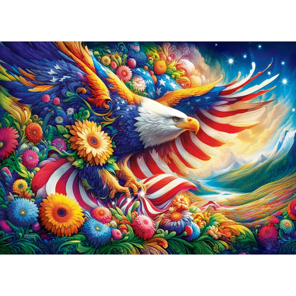 Celebrate America - Mountains Majesty 1000 Piece Jigsaw Puzzle