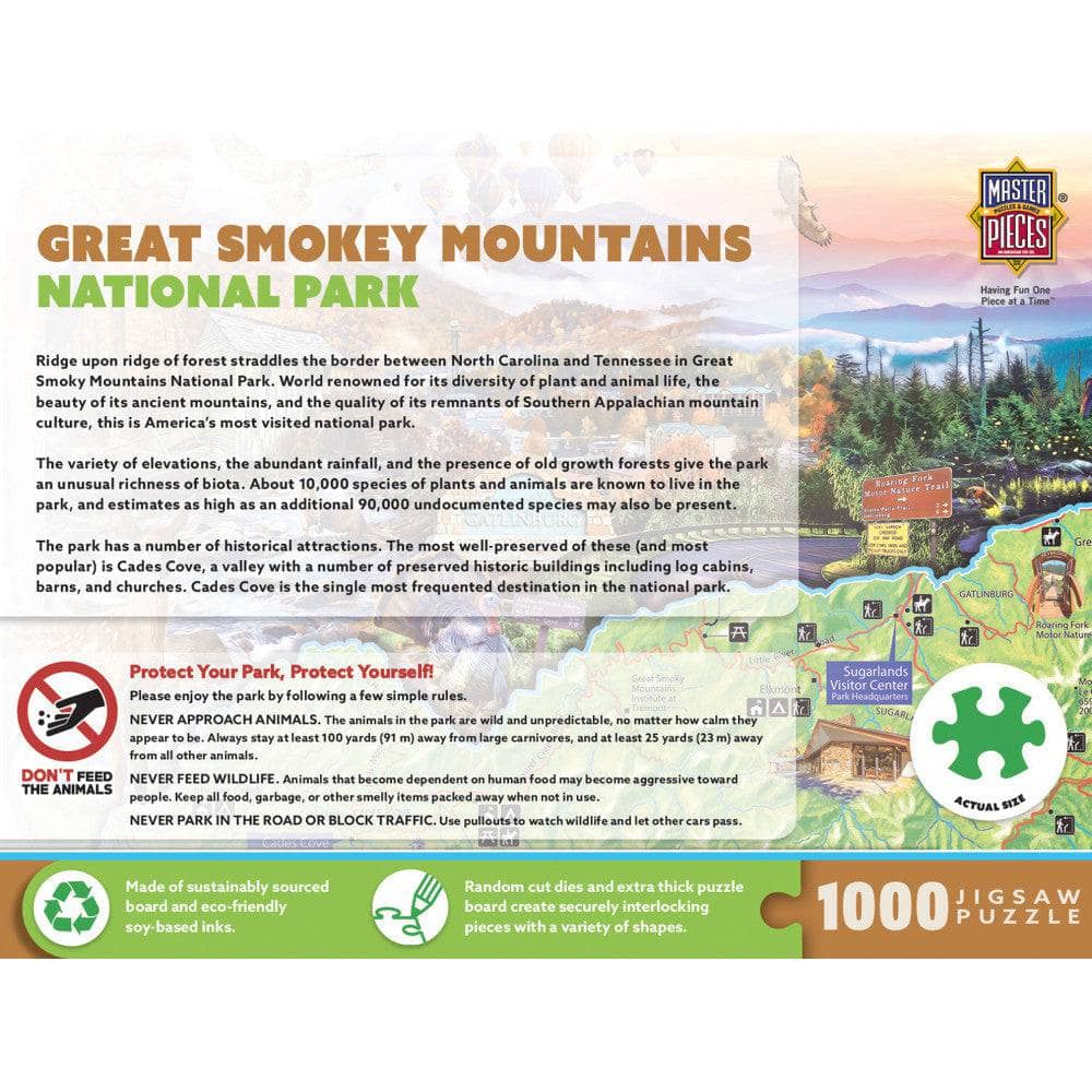 Great Smoky Mountains National Park 1000 Piece Jigsaw Puzzle