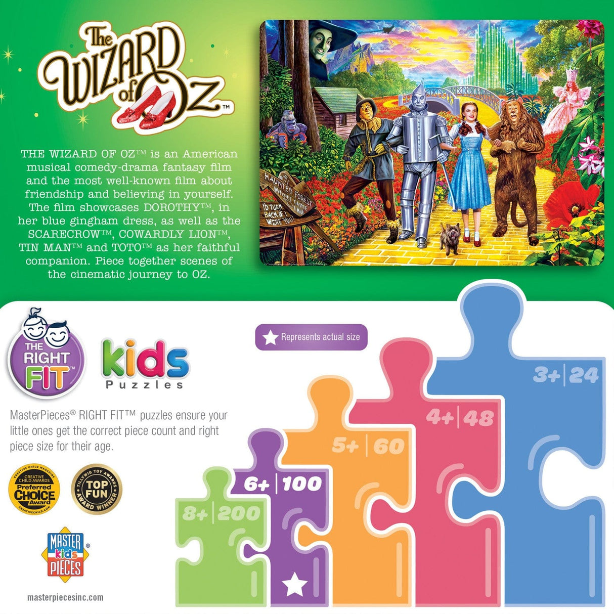 The Wizard of Oz - 100 Piece Jigsaw Puzzle