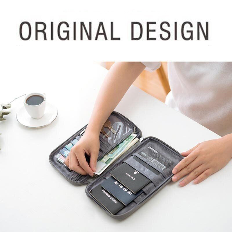 Dream Travel Family Large Passport Holder, Wallet, Ticket, and Document Case