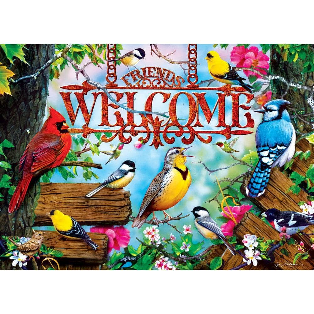 Audubon - Perched 1000 Piece Jigsaw Puzzle