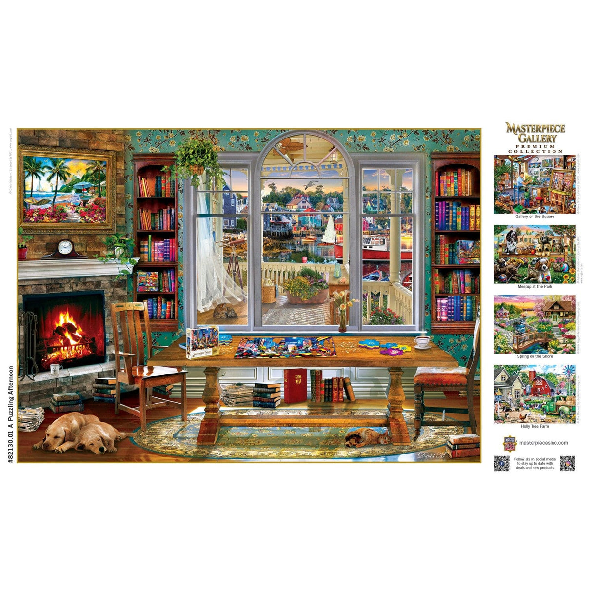 Masterpiece Gallery - A Puzzling Afternoon 1000 Piece Jigsaw Puzzle