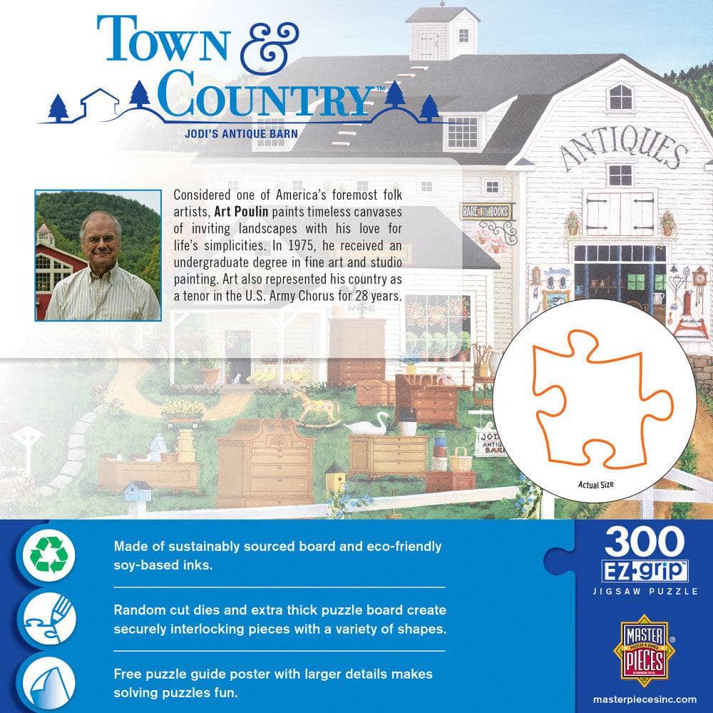 Town & Country - Jodi's Antique Barn 300 Piece EZ Grip Jigsaw Puzzle