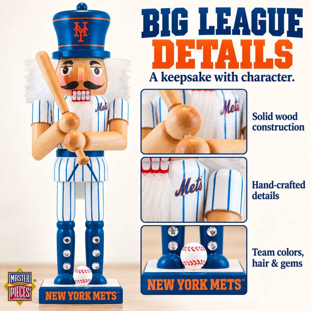 New York Mets - Collectible Nutcracker