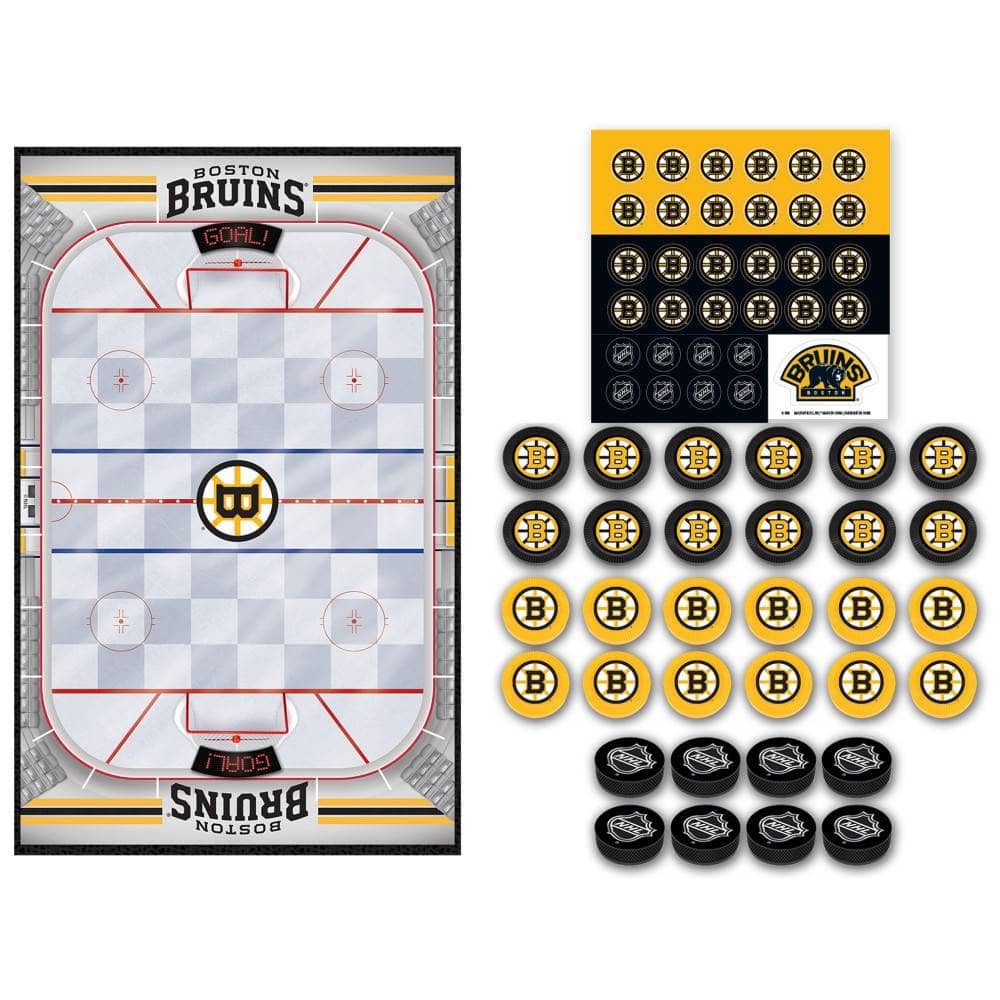 Boston Bruins Checkers Board Game