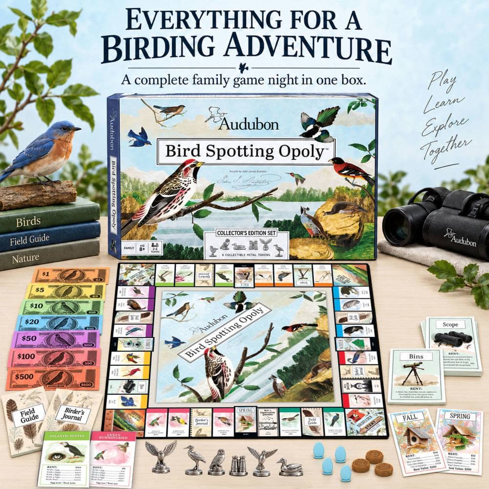 Audubon Opoly Board Game
