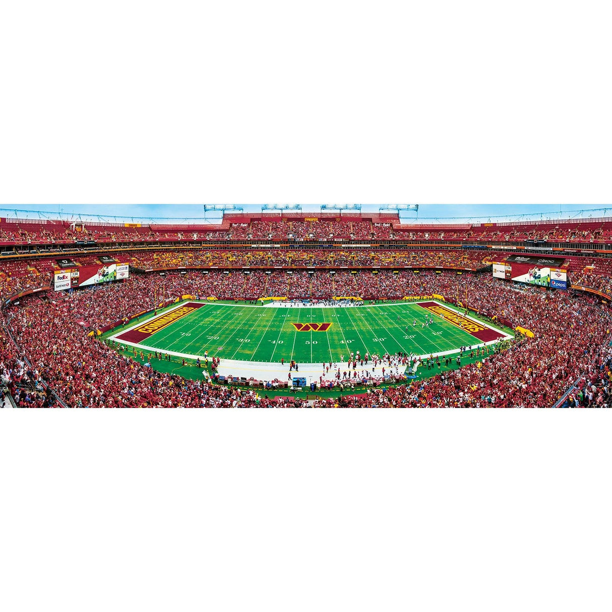 Washington Commanders - 1000 Piece Panoramic Jigsaw Puzzle