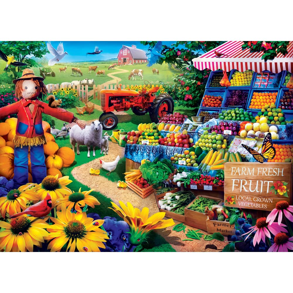 Farmer's Market - Fresh Farm Fruit 1000 Piece Jigsaw Puzzle