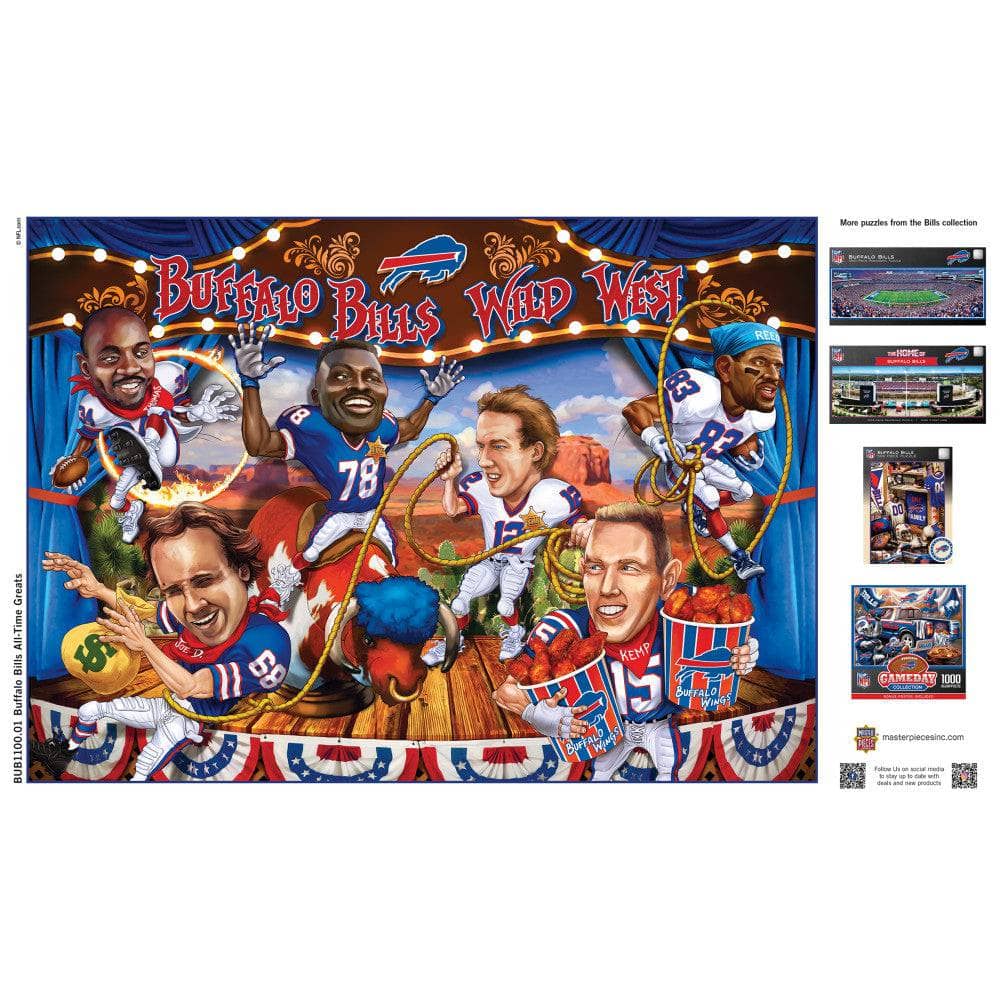 Buffalo Bills - All-Time Greats 500 Piece Jigsaw Puzzle