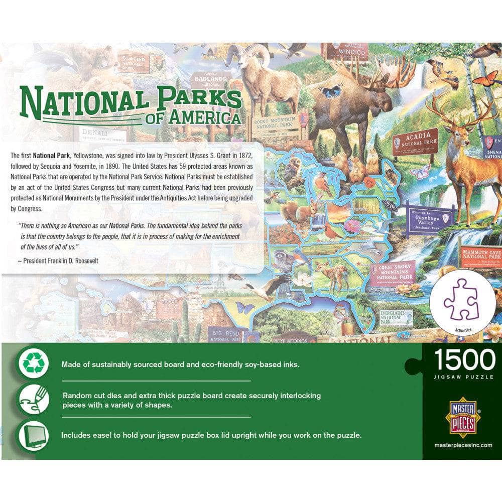 Signature - USA National Parks 1500 Piece Jigsaw Puzzle