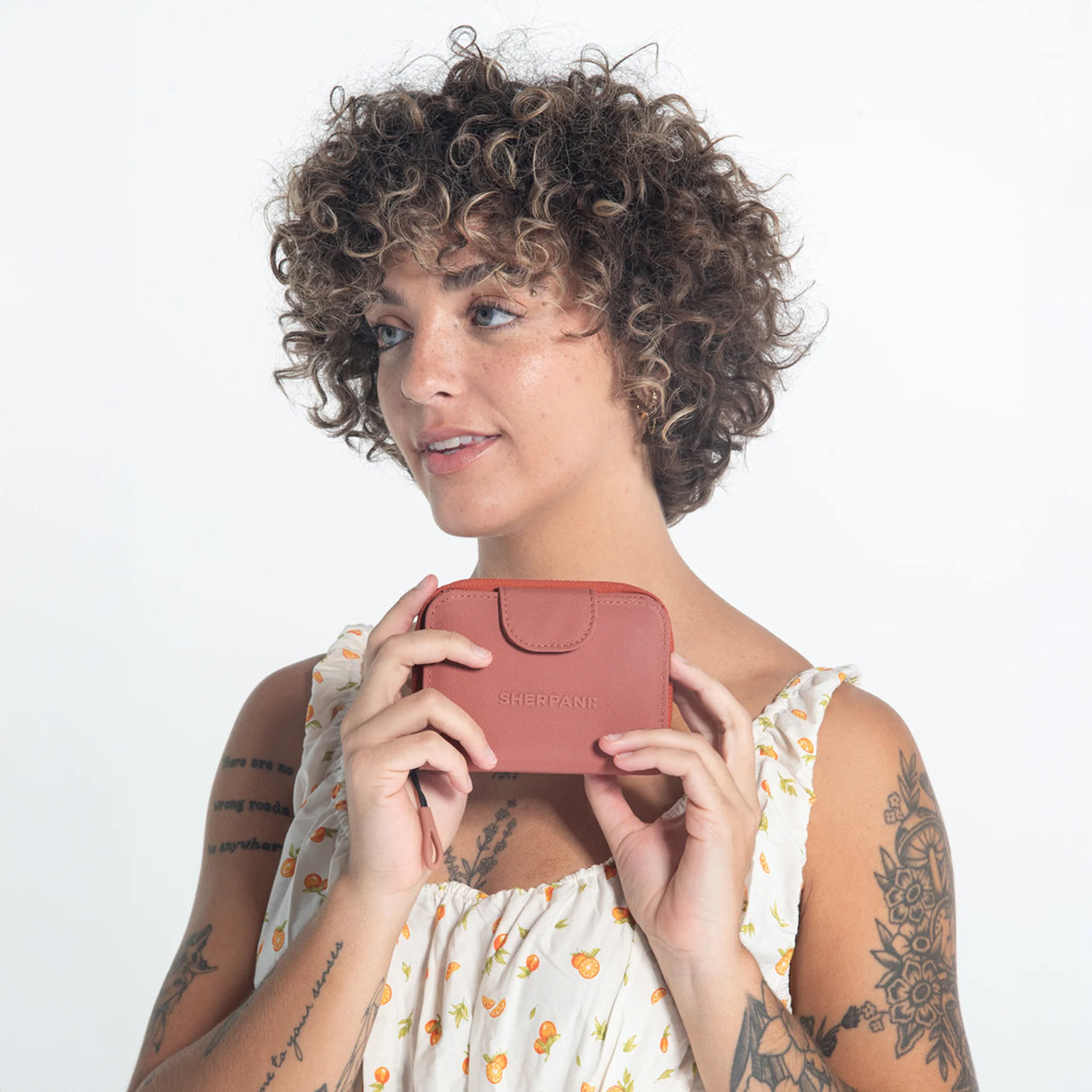 Barcelona | RFID Mini Wallet - Palm Green