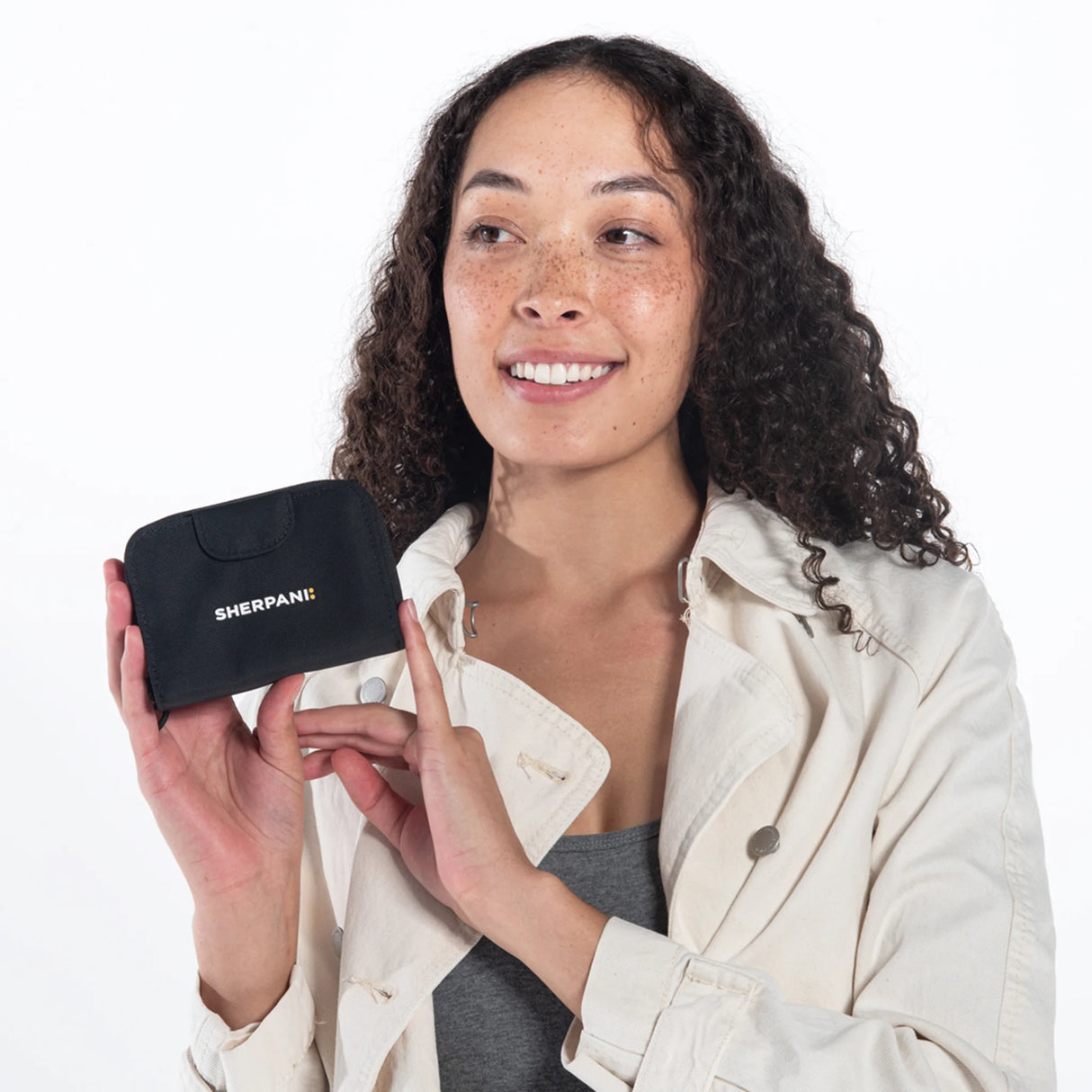 Barcelona | RFID Mini Wallet - Palm Green