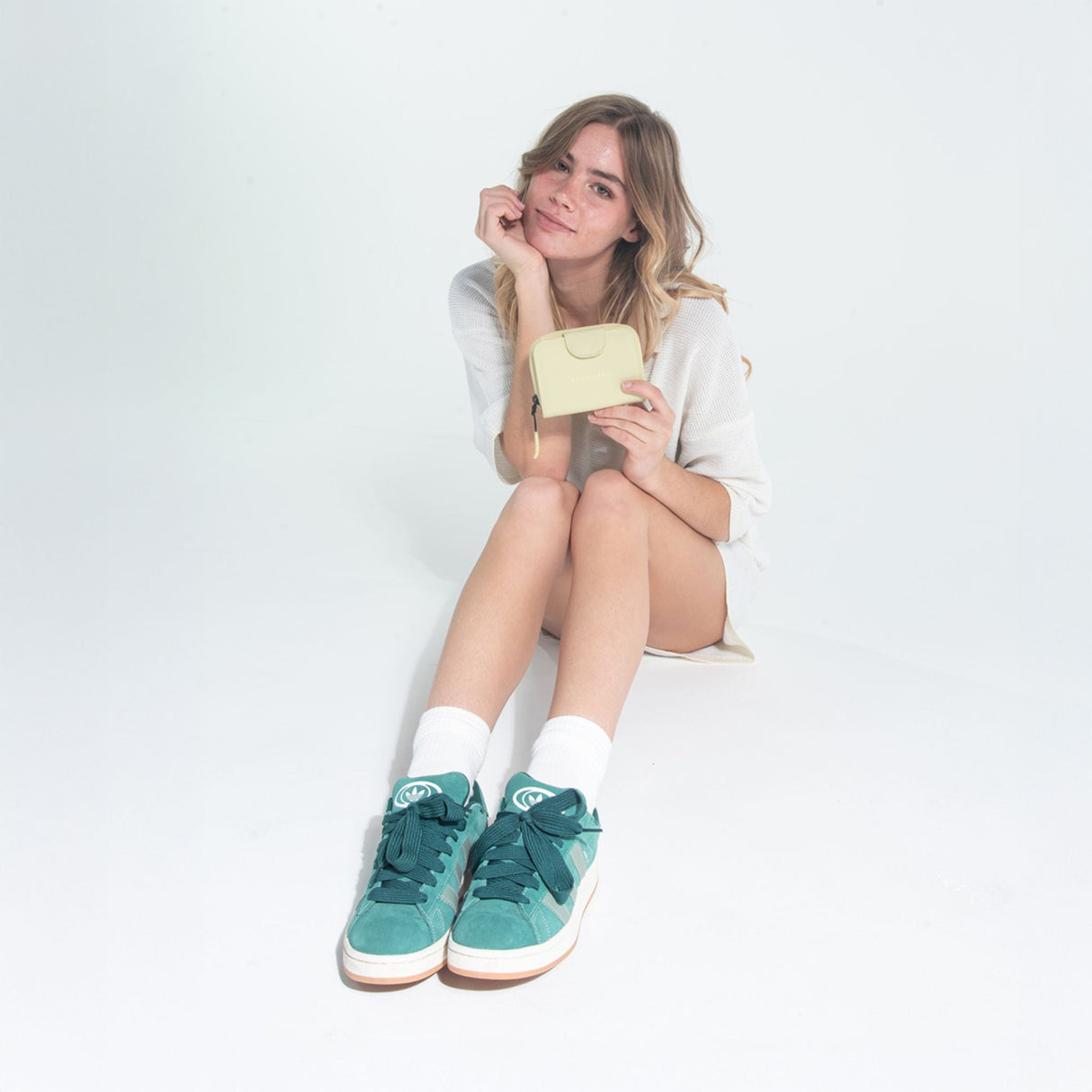 Barcelona | RFID Mini Wallet - Palm Green