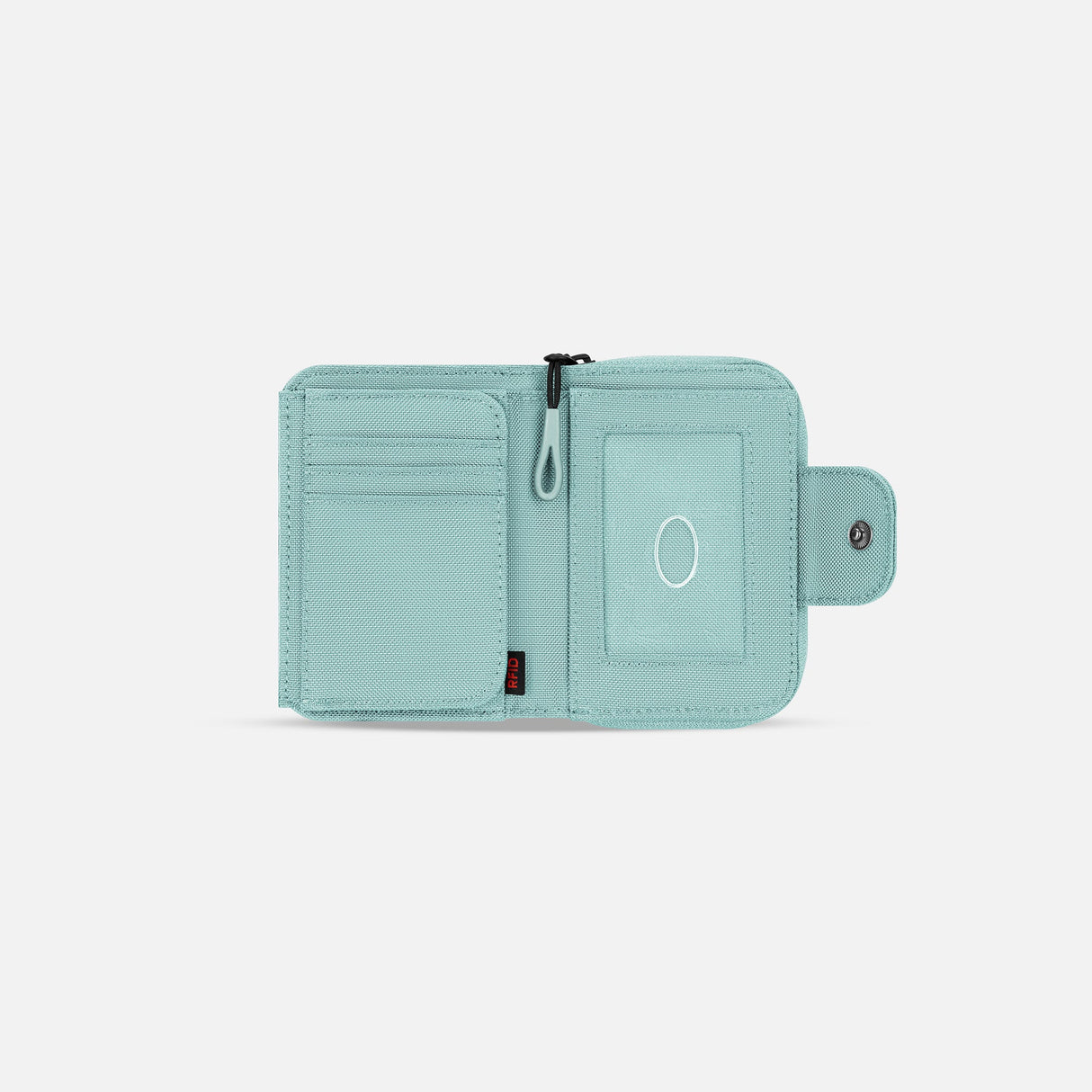 Barcelona | RFID Mini Wallet - Palm Green